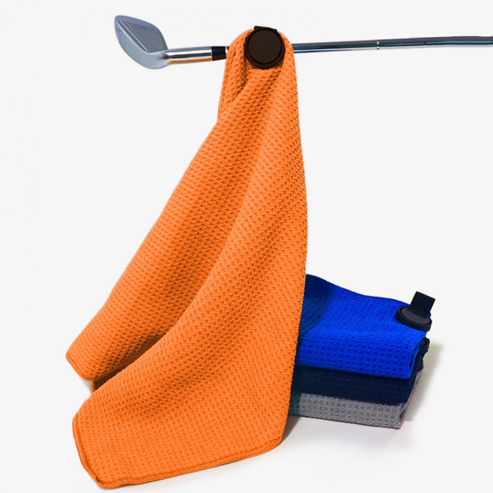Golf Towel Waffle - Serviette de golf magnétique en microfibre