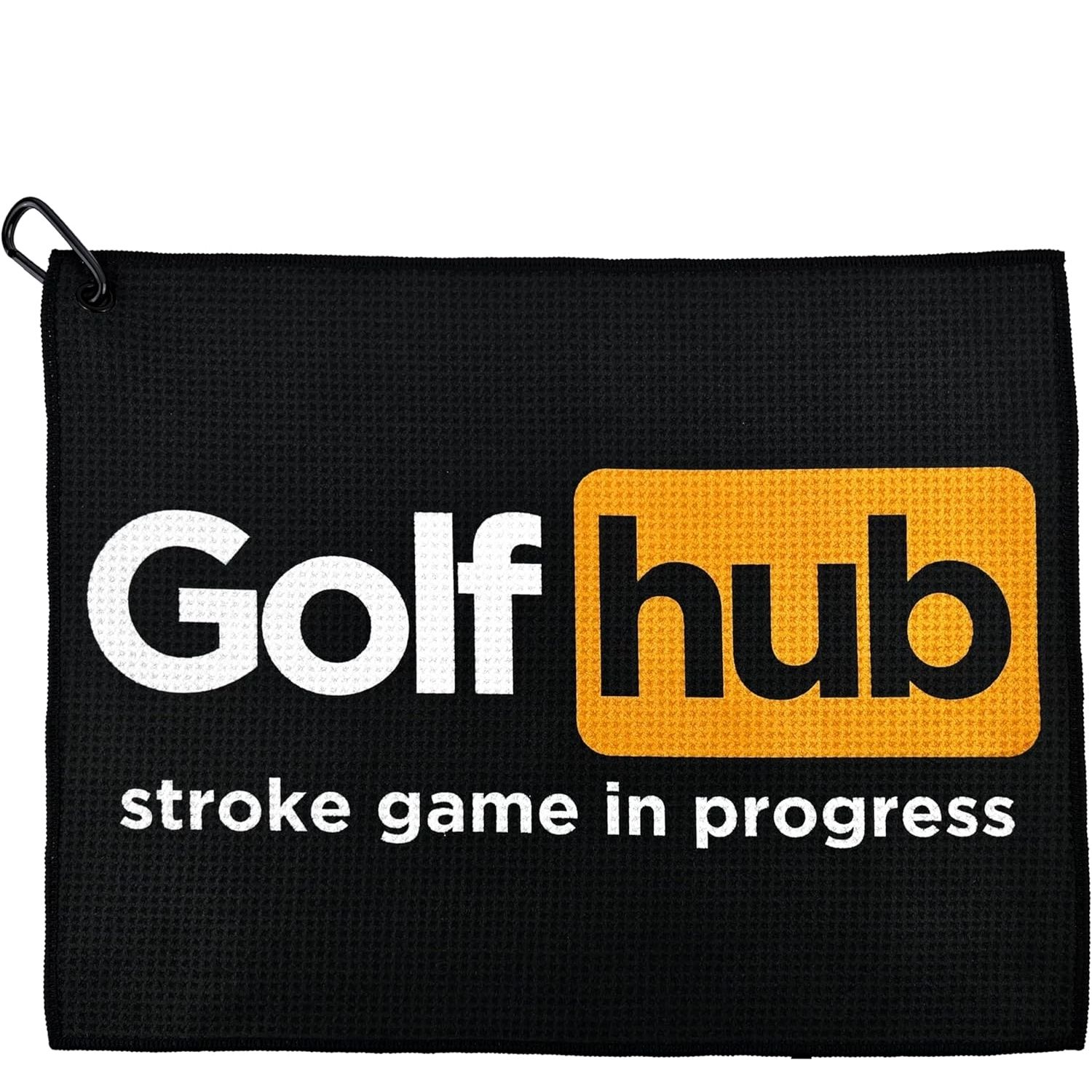 Golf Towel Waffle - Serviette de golf drôle en microfibre