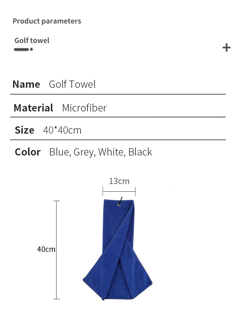 Serviette de golf à trois vole - Golf Towel Waffle avis et prix