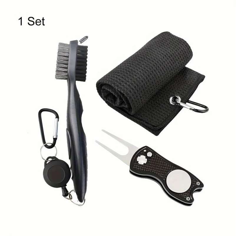 1 serviette de golf noire en m - Golf Towel Waffle avis et prix