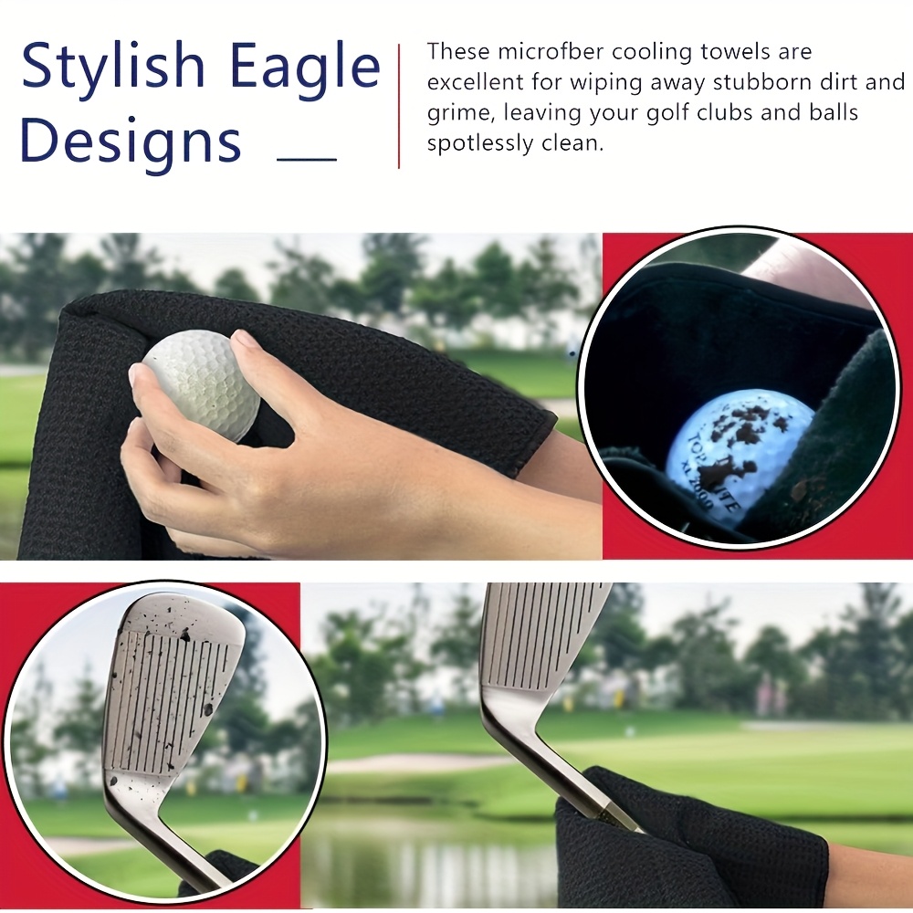 Serviette de golf premium avec - Golf Towel Waffle avis et prix