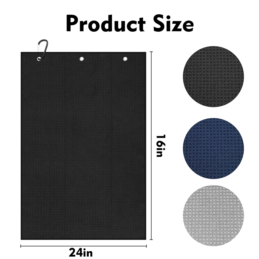 Serviette de Golf en microfibr - Golf Towel Waffle avis et prix